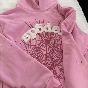 Pink Graphic Women's Sweater